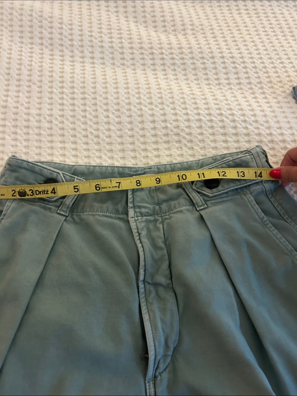 Citizens Of Humanity Payton Utility High Rise Trouser Sage Green Wide Leg Pants - Picture 2 of 13